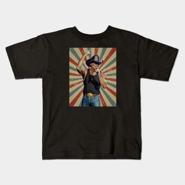 Tim McGraw Kids T-Shirt by LivingCapital 